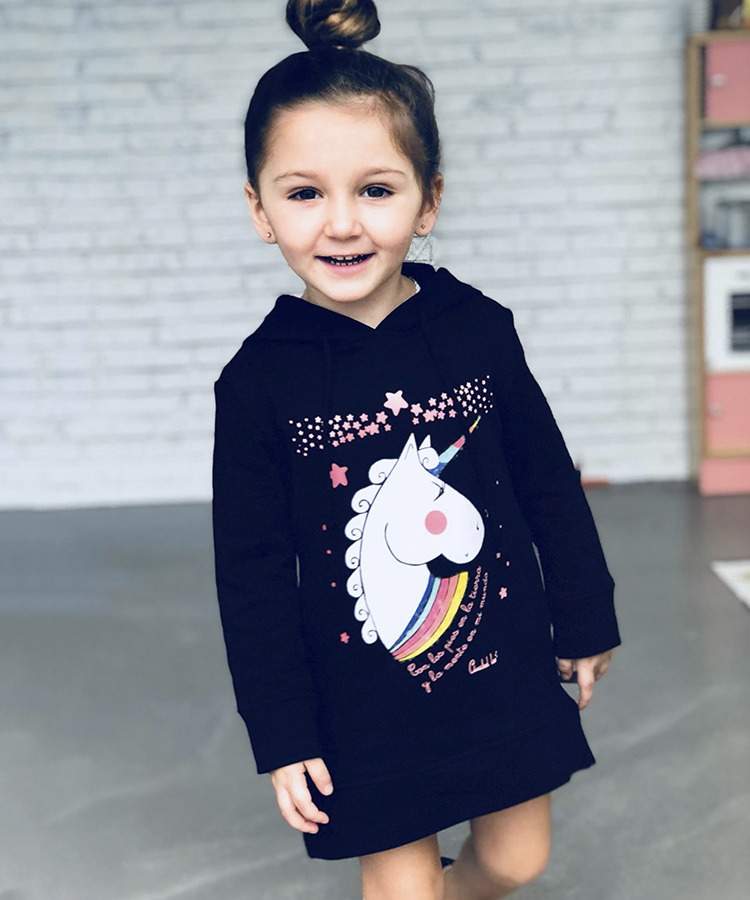 sudadera unicornio niña